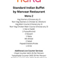 Standard Indian Buffet by Manvaar Restaurant