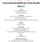 International Buffet by Taste Studio