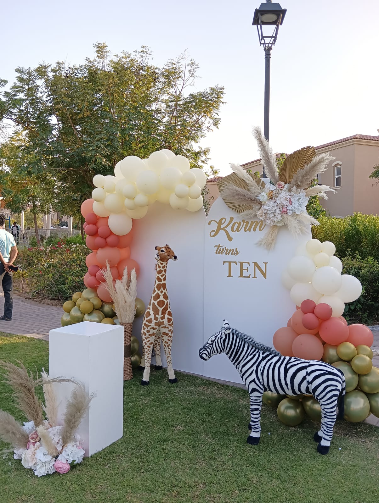 Jungle Theme Birthday Decor