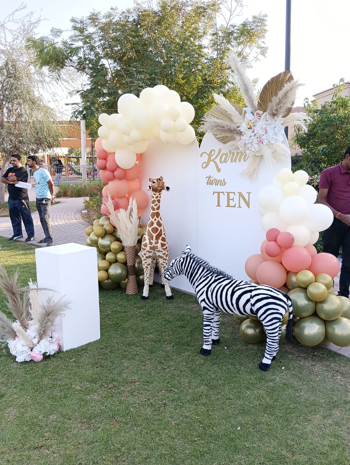 Jungle Theme Birthday Decor