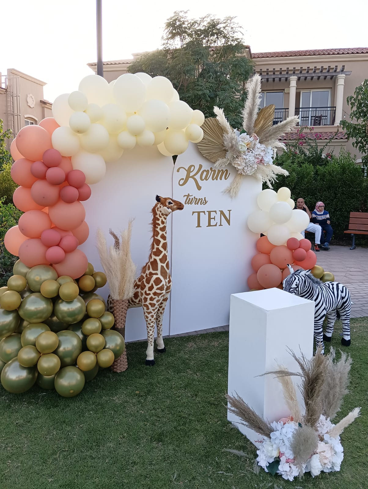 Jungle Theme Birthday Decor