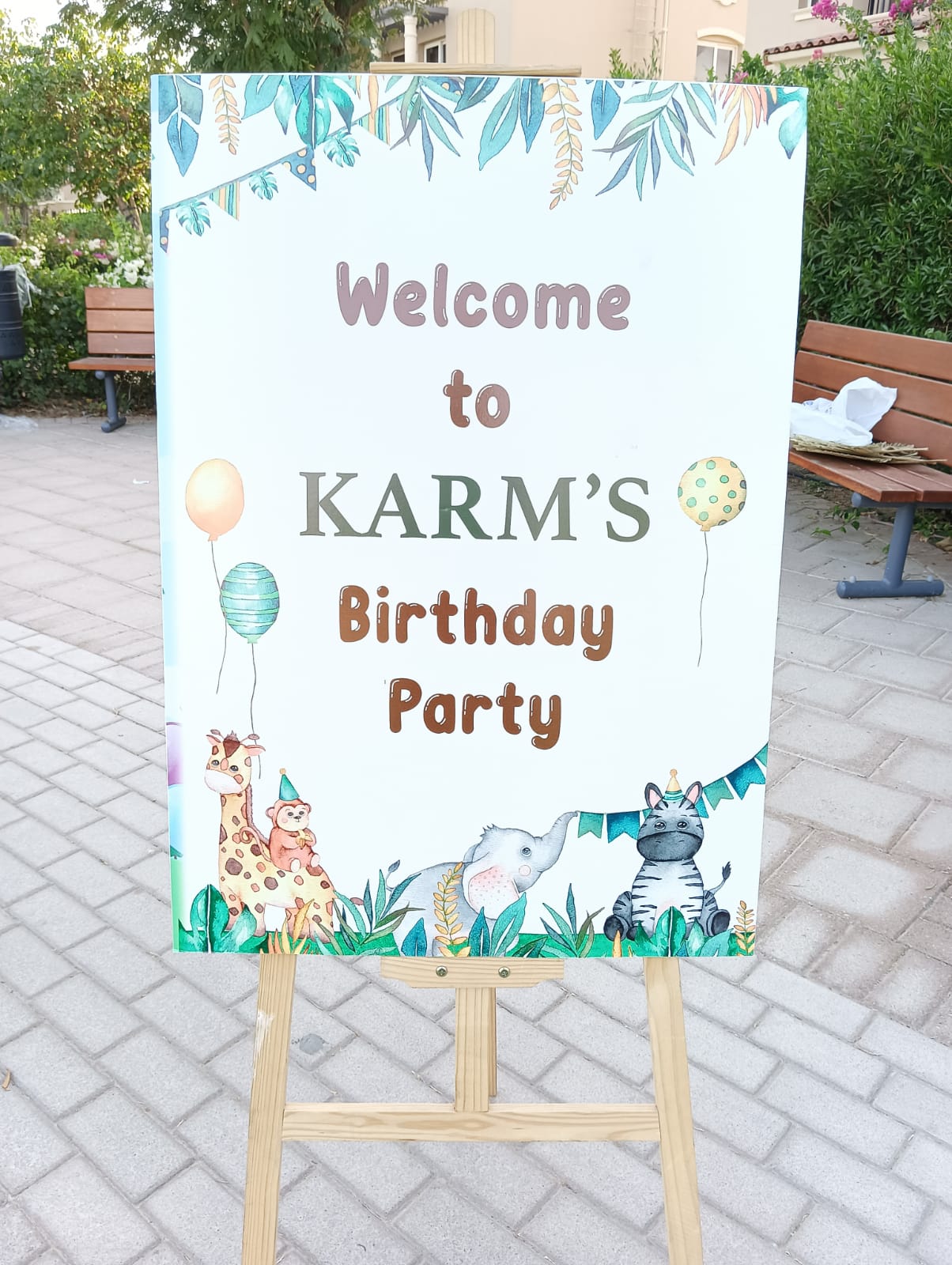 Jungle Theme Birthday Decor
