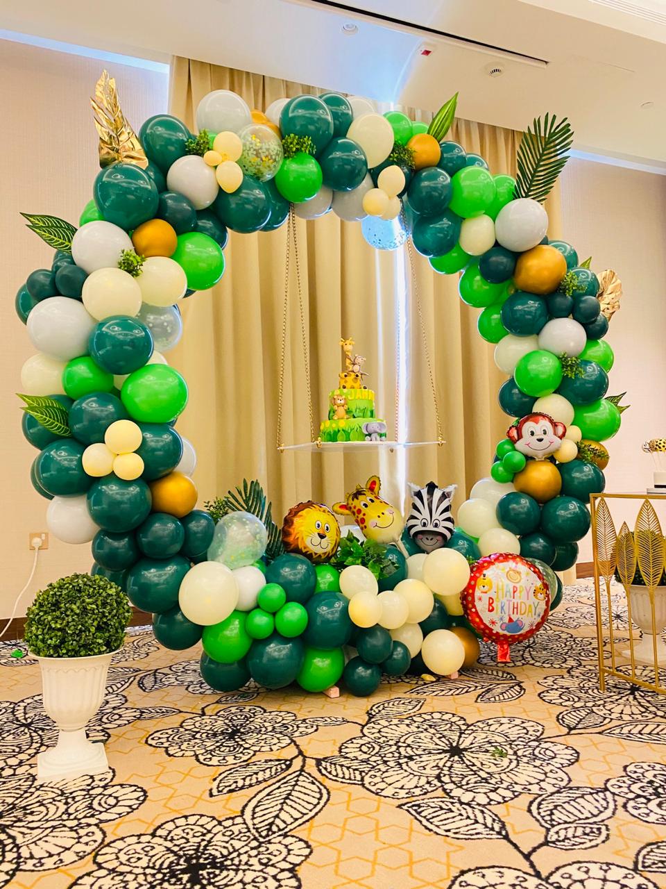 Jungle Theme Round Ring