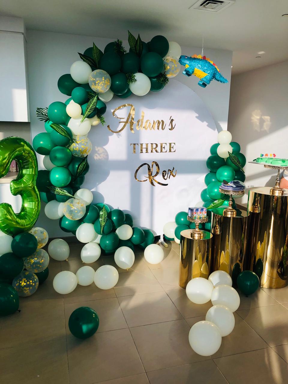 Jungle Theme Round Backdrop