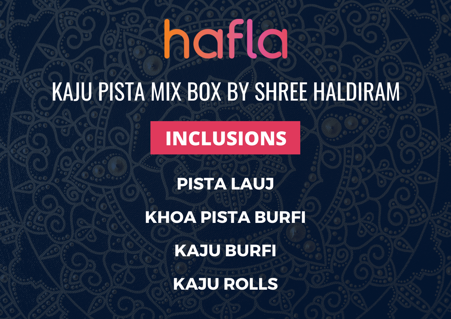 Kaju Pista Special Sweet Box by Shree Haldiram