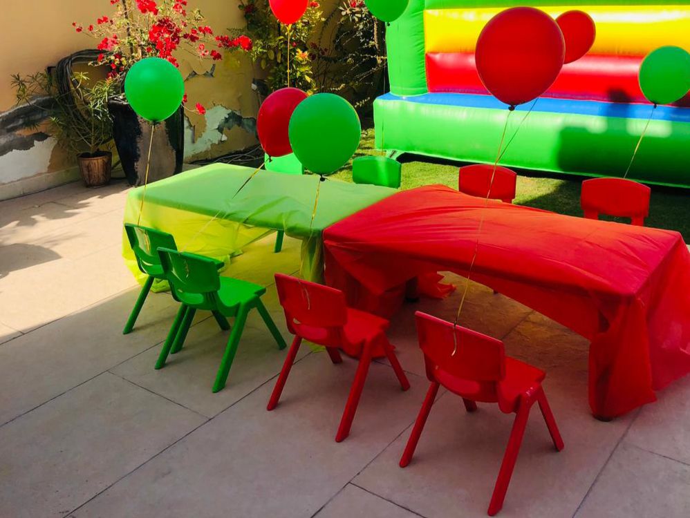 Kids Table Decor
