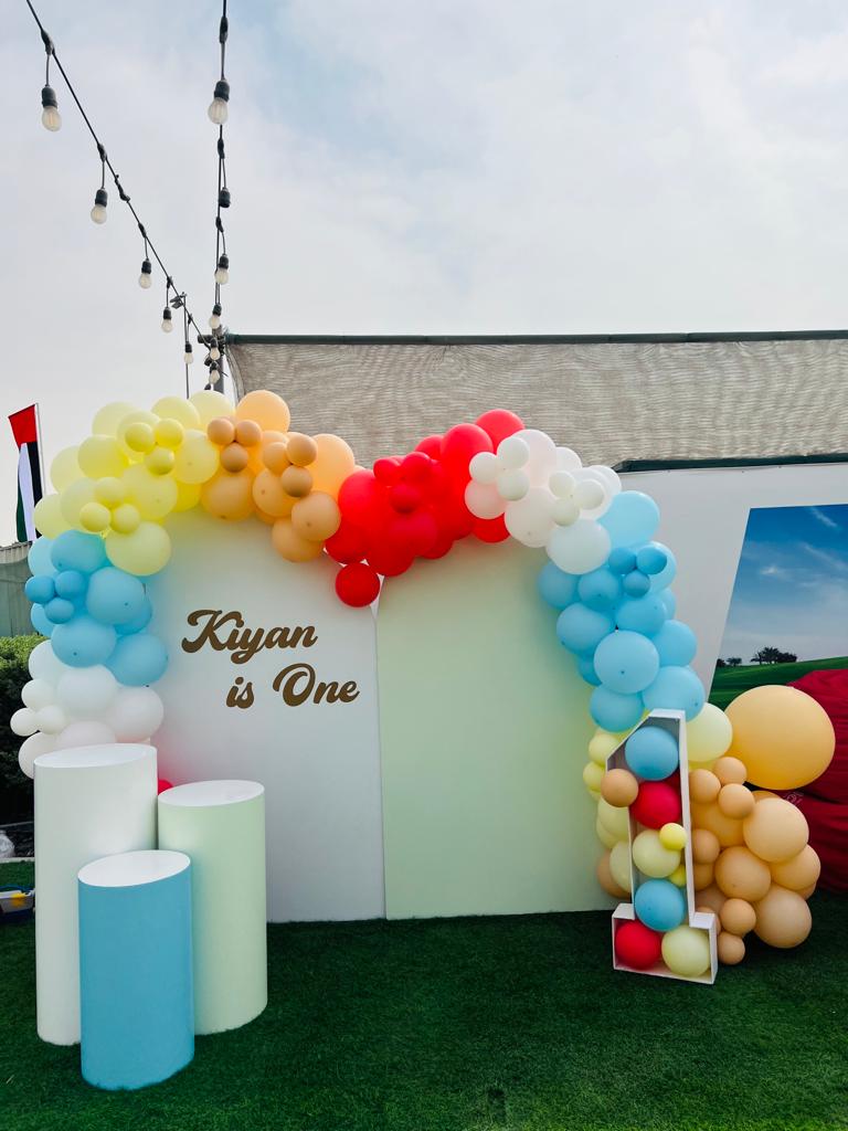 Kiyan Birthday Party Decor