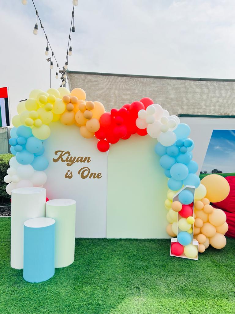 Kiyan Birthday Party Decor