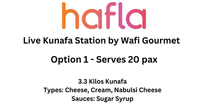 Live Kunafa Station by Wafi Gourmet