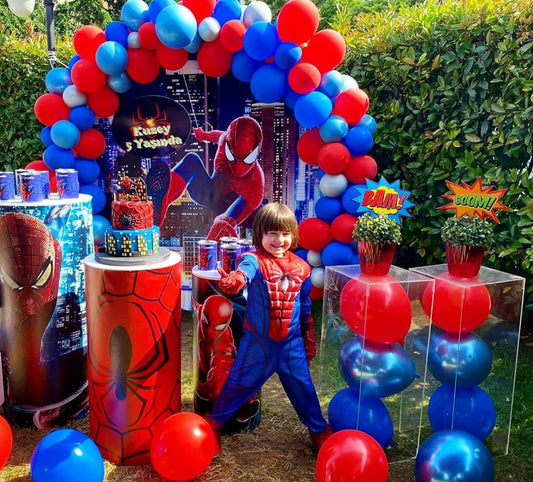 Kuzey Spiderman Theme Birthday Decor