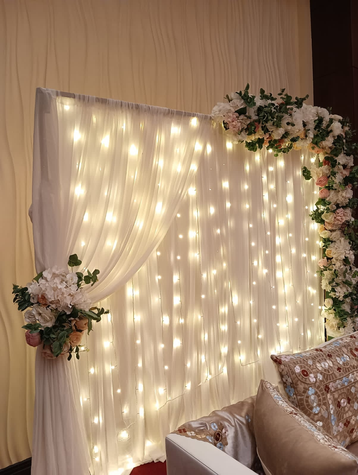 Led Curtain Wall Theme Decor