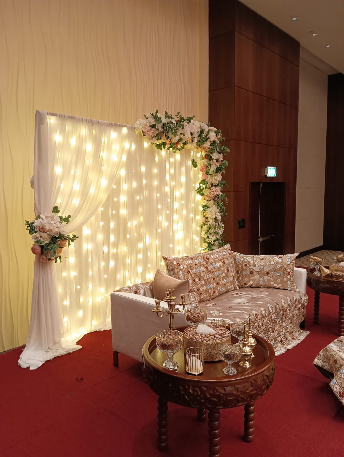 Led Curtain Wall Theme Decor