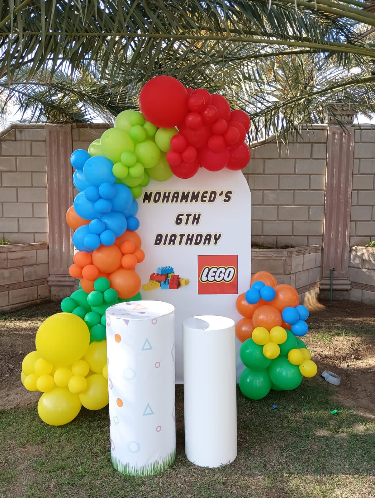 Lego Theme Birthday Decor