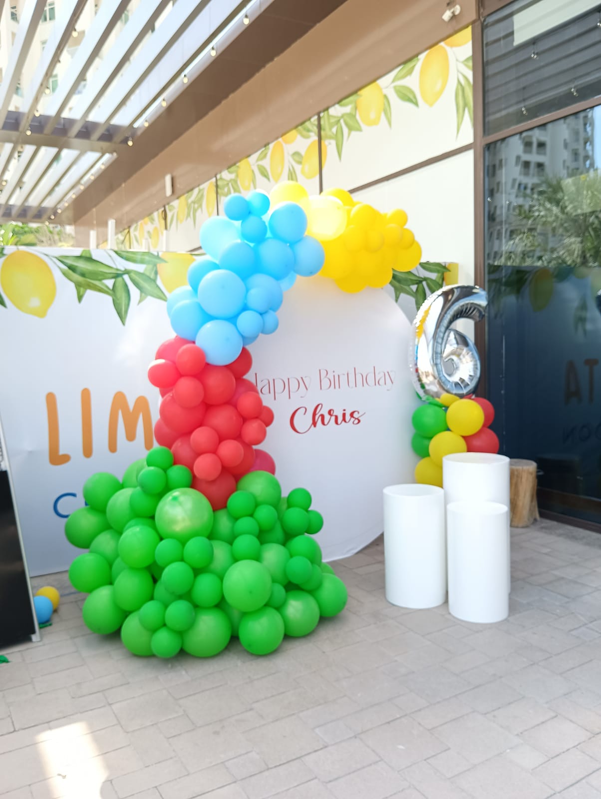 Lime Theme Birthday Decor