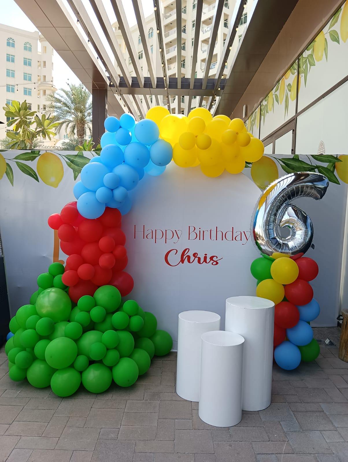 Lime Theme Birthday Decor