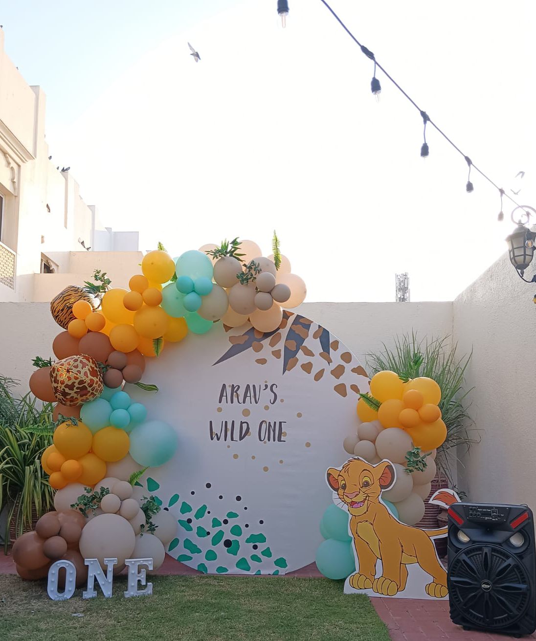 Lion King Safari Decor