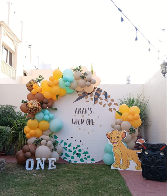Lion King Safari Decor