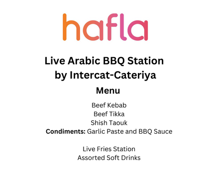 Live Arabic BBQ Station by Intercat-Cateriya