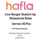 Live Burger Station by Shawarma Dose