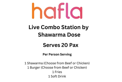Live Combo Station by Shawarma Dose