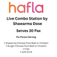 Live Combo Station by Shawarma Dose