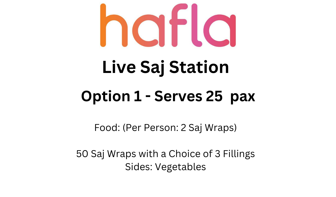 Live Saj Station by Wafi Gourmet