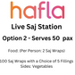 Live Saj Station by Wafi Gourmet