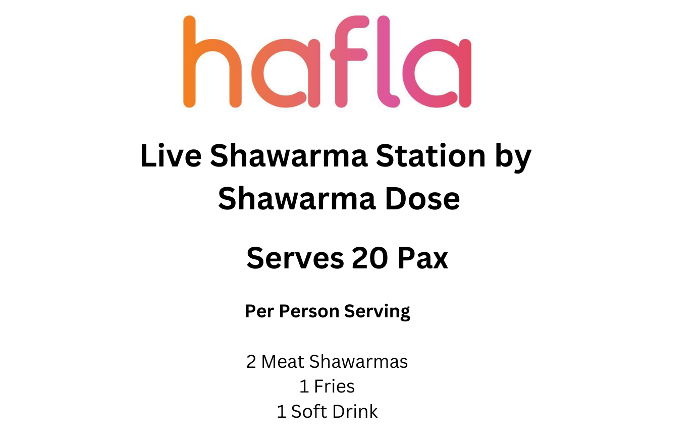 Live Shawarma Station by Shawarma Dose