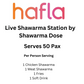 Live Shawarma Station by Shawarma Dose