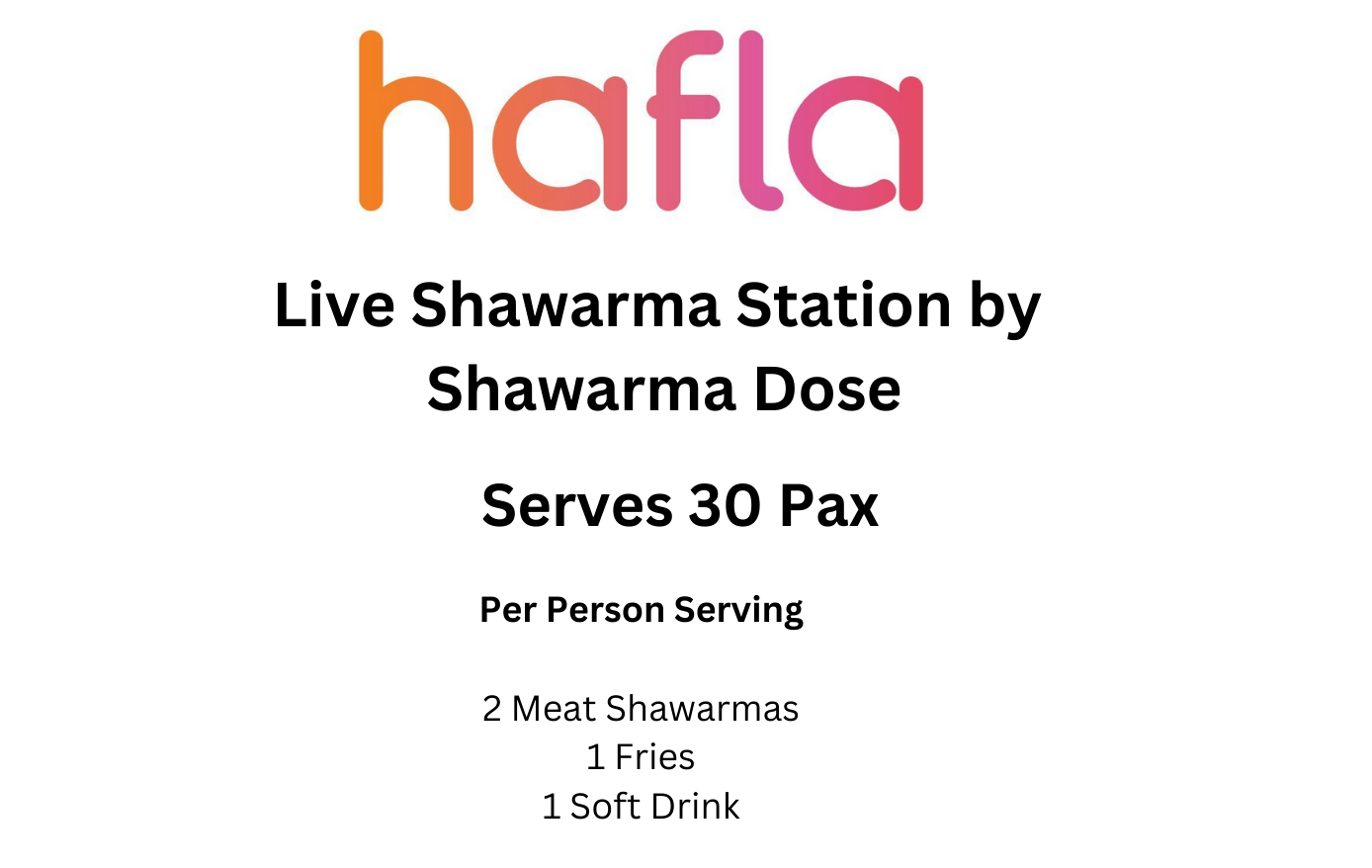 Live Shawarma Station by Shawarma Dose