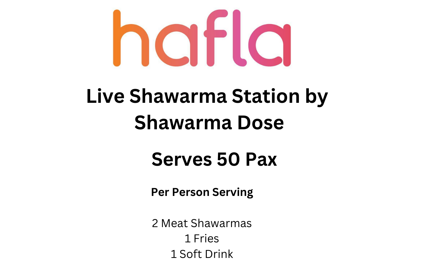 Live Shawarma Station by Shawarma Dose