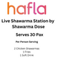 Live Shawarma Station by Shawarma Dose
