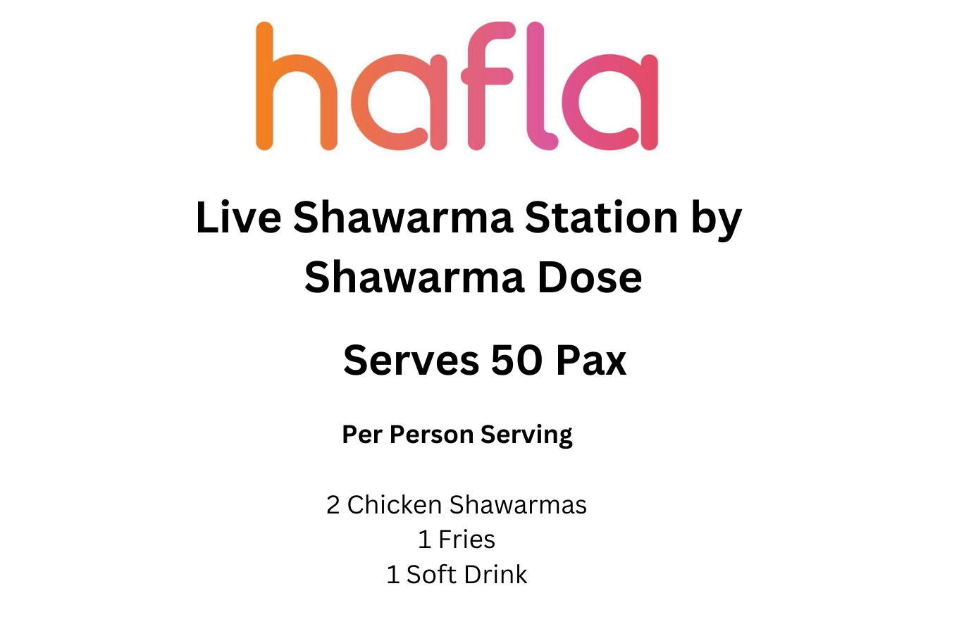 Live Shawarma Station by Shawarma Dose