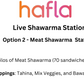 Live Shawarma Station by Wafi Gourmet