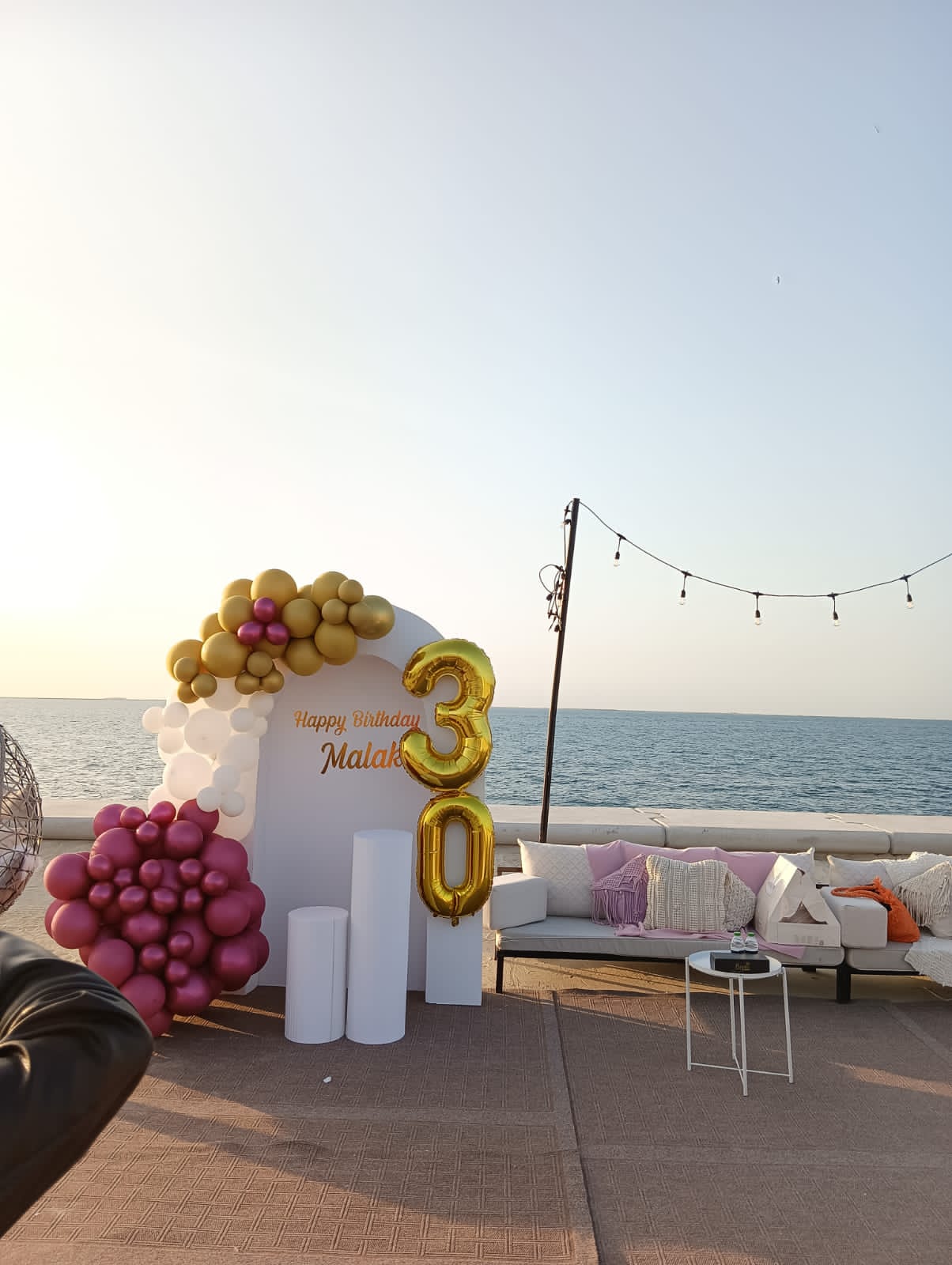 Malak 30th Birthday Decor