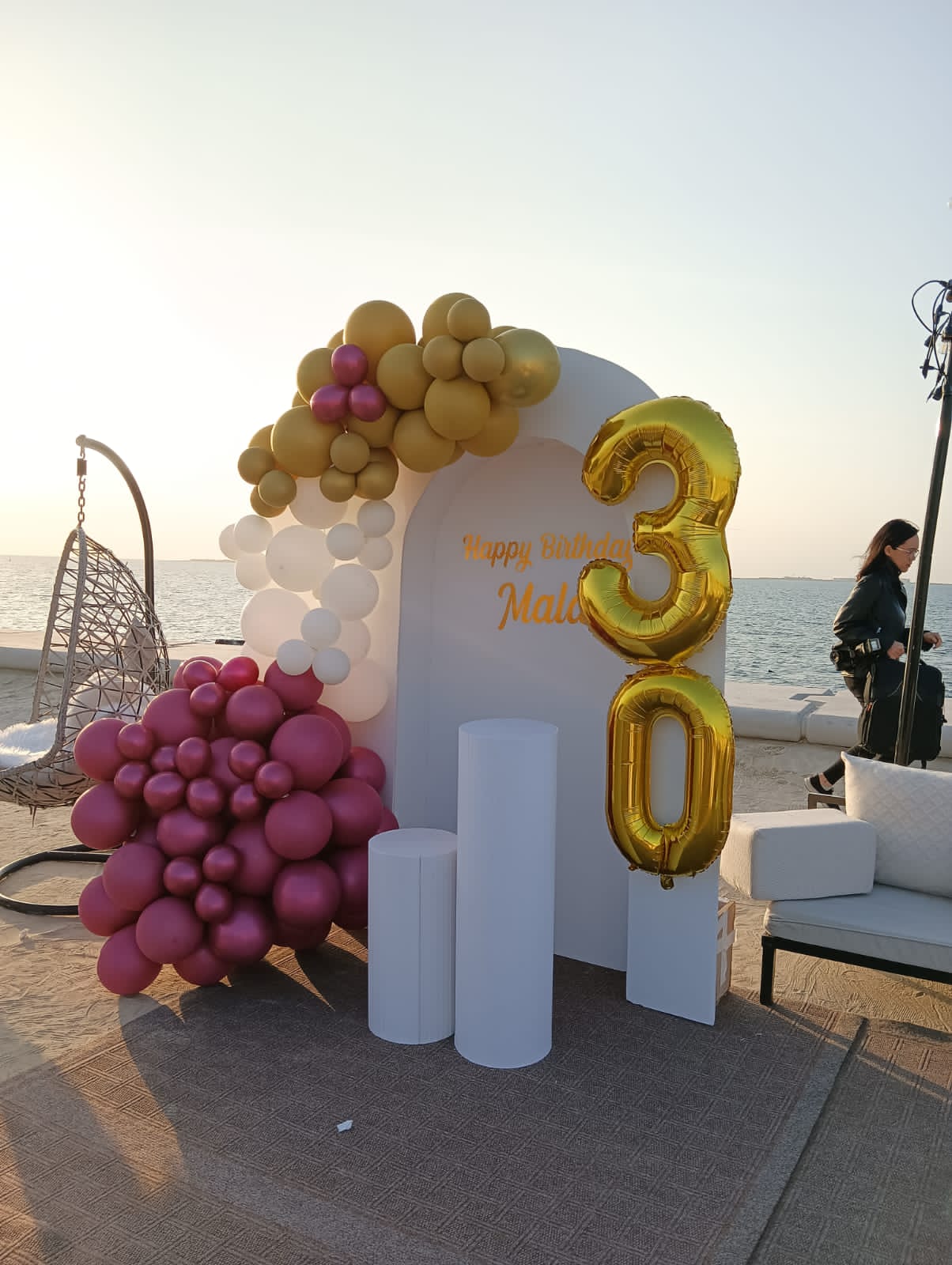 Malak 30th Birthday Decor