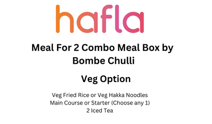 Meal For 2 Combo Meal Box by Bombe Chulli