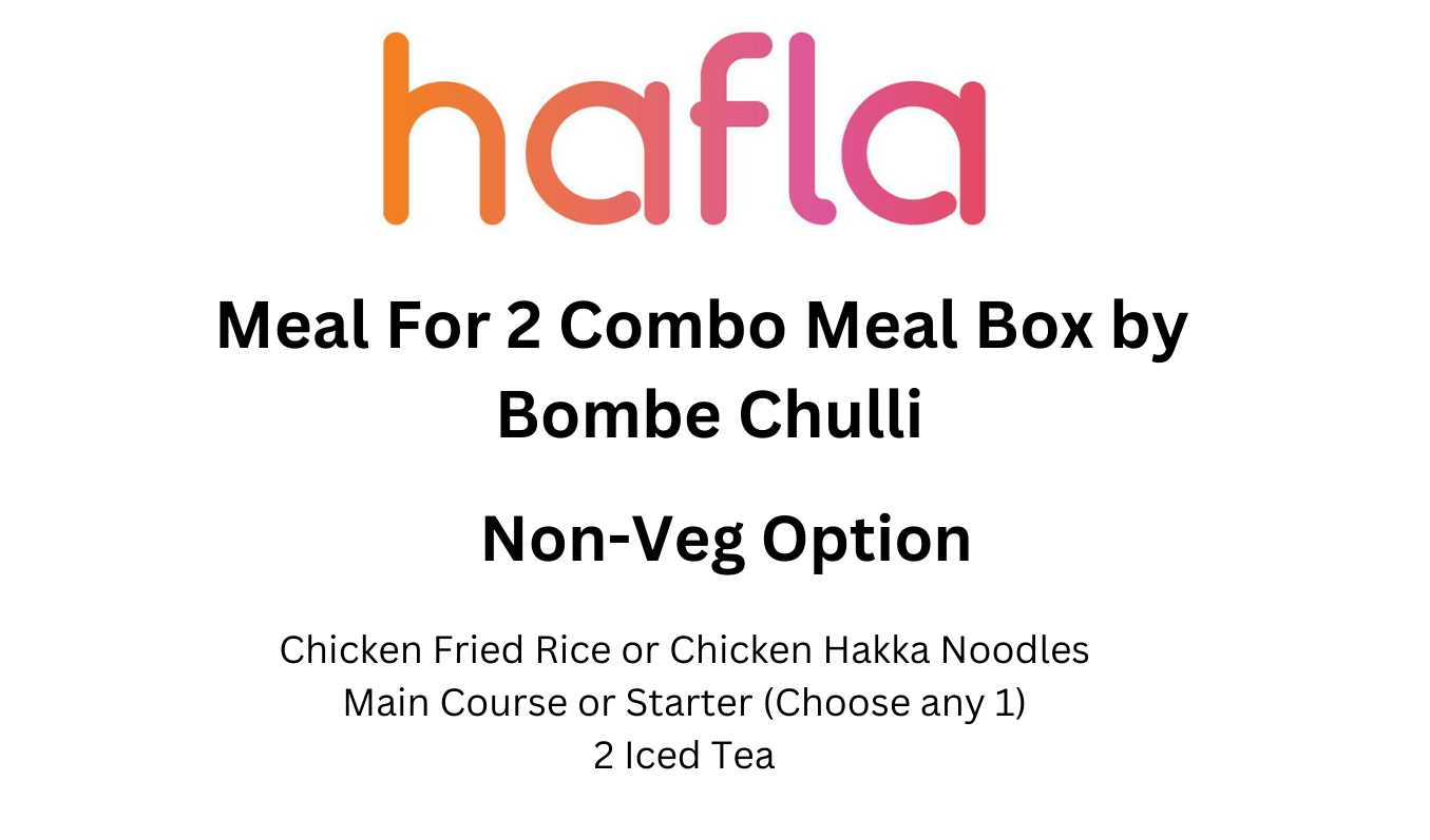 Meal For 2 Combo Meal Box by Bombe Chulli