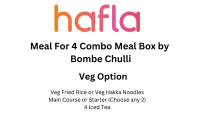 Meal For 4 Combo Meal Box by Bombe Chulli
