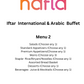 Iftar International and Arabic Buffet