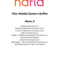 Iftar Middle Eastern Buffet