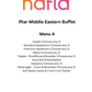 Iftar Middle Eastern Buffet