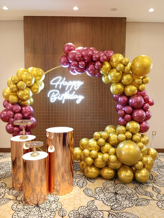 Mesh Birthday Theme Decor