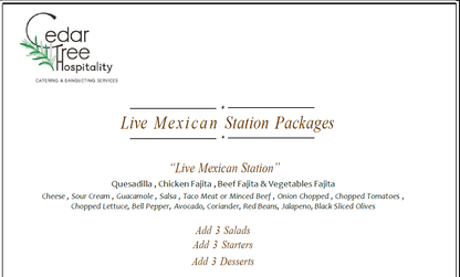 Live Mexican Station by Cedar Tree Hospitality