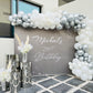 Michal Silver Birthday Decor