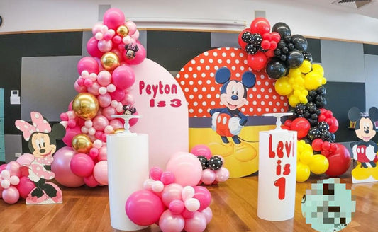 Mickey & Minnie Mouse Theme Decor