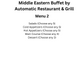 Middle Eastern Buffet by Automatic Restaurant and Grill