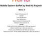 Middle Eastern Buffet by Wadi Al Arayesh