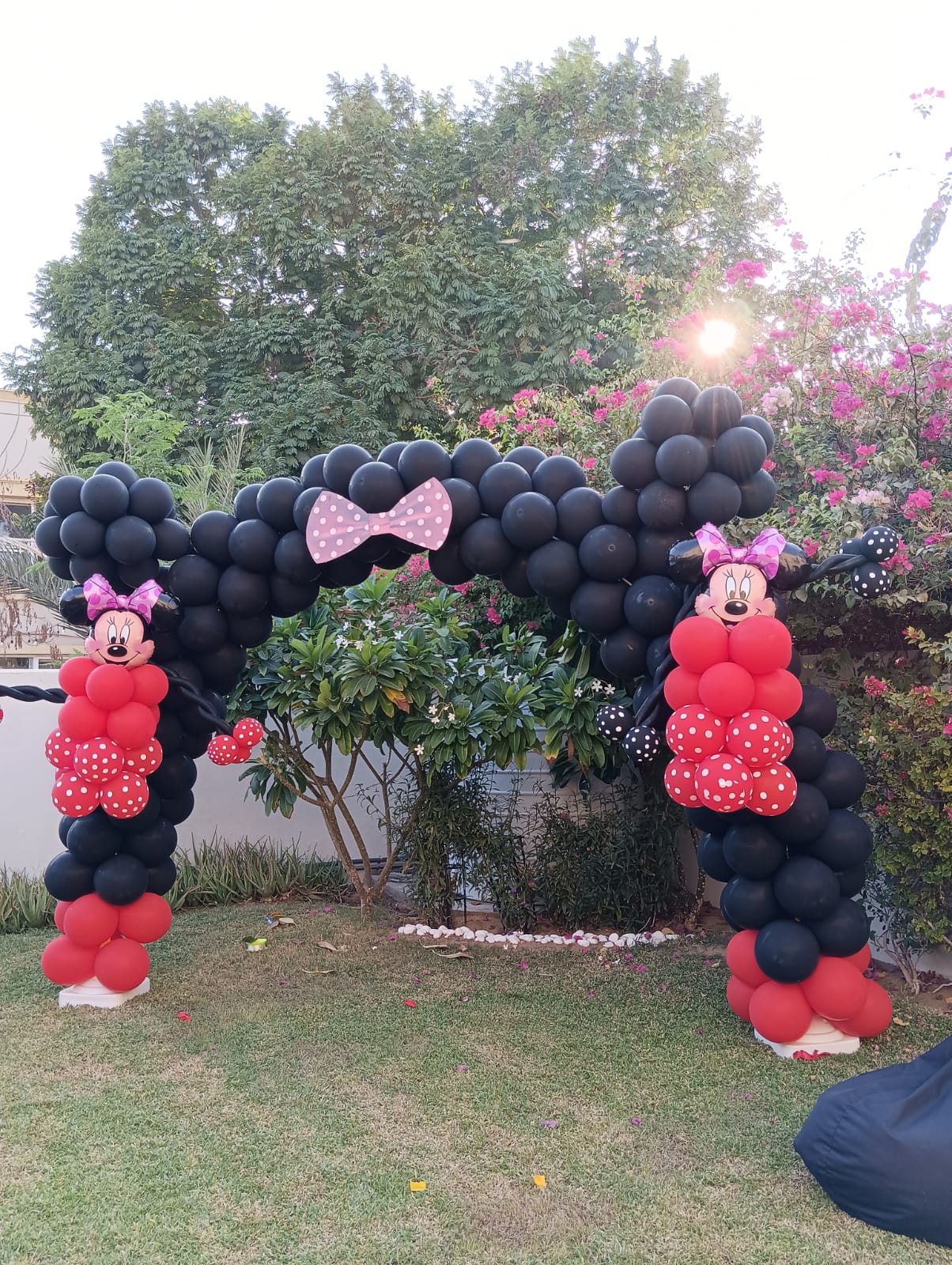 Minnie Mouse Arch Decor