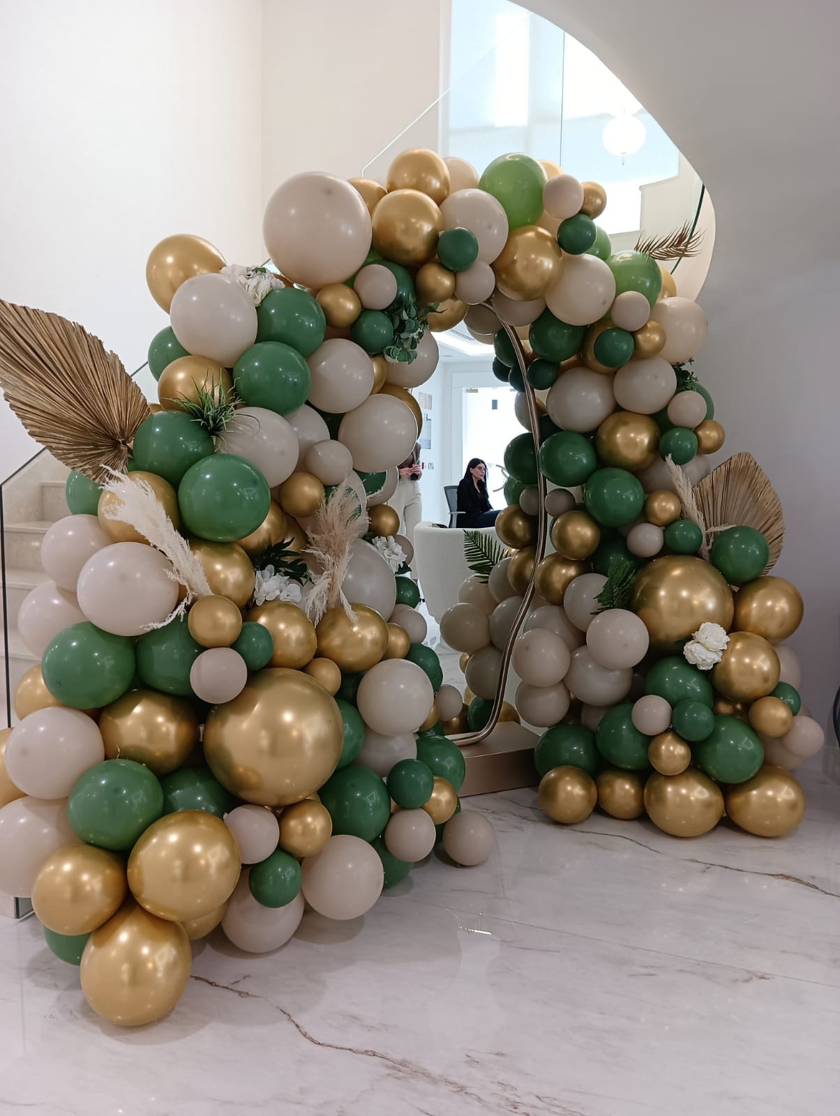 Mirror With Arch Decor